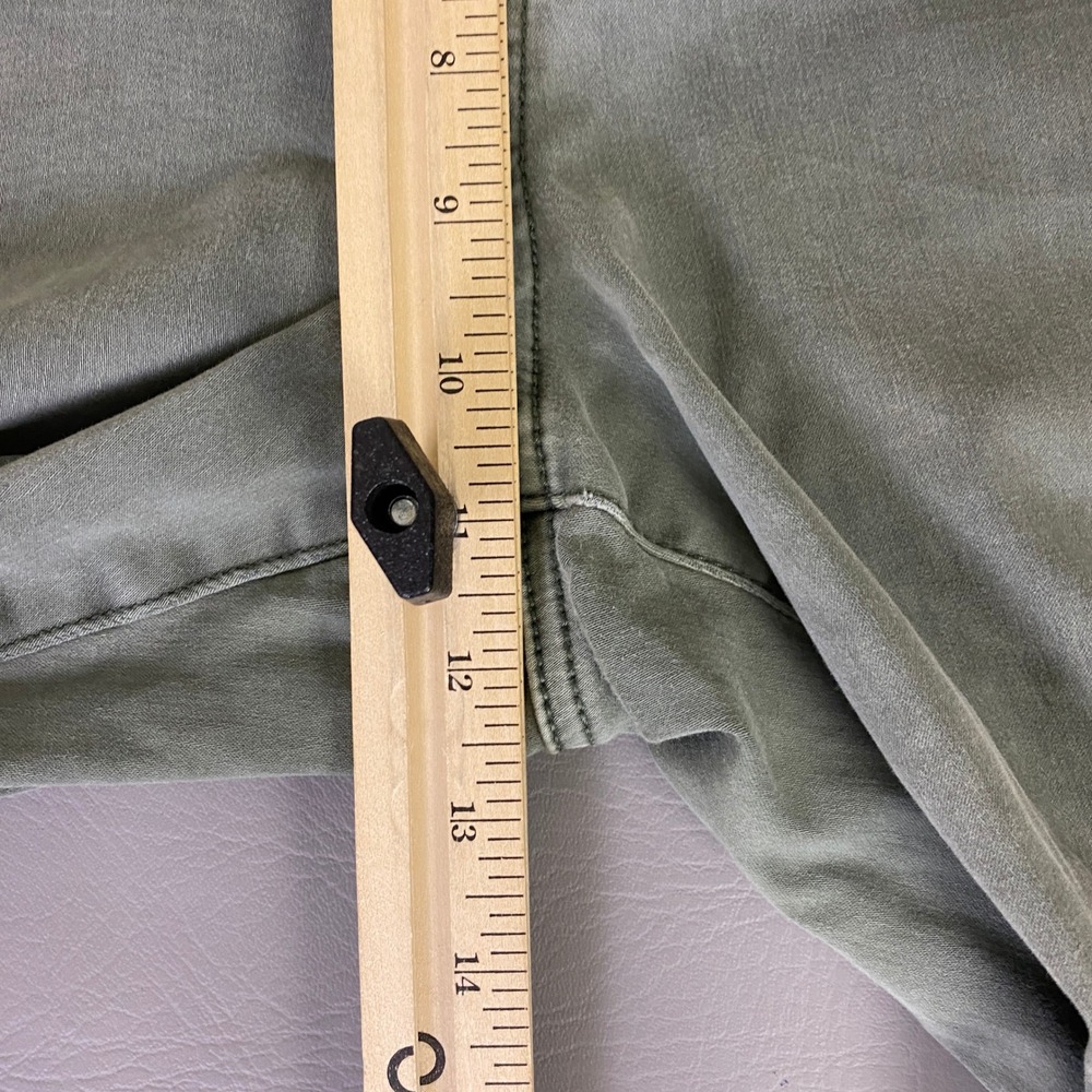 Maurices Jeans Womens Plus Size 20w Regular Olive Green Skinny Leg Stretch Denim - Picture 7 of 12